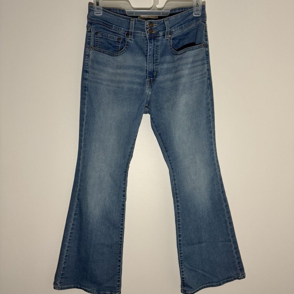 Levis 726 Flare Stretch Light Wash Womens 30x30